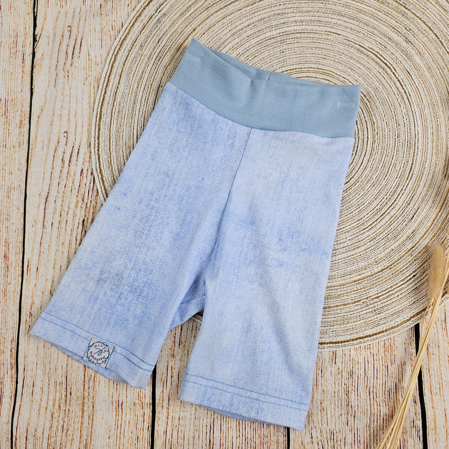 Caprihose/Radlerhose in jeansoptik mit weichem Bauchbündchen