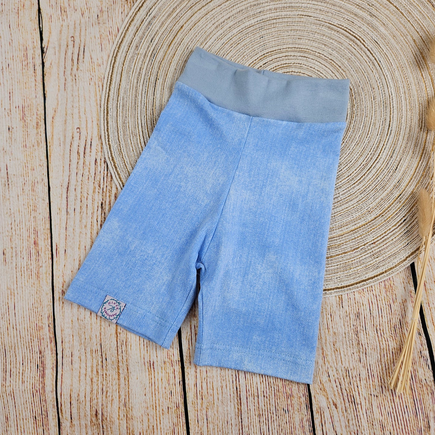 Caprihose/Radlerhose in jeansoptik mit weichem Bauchbündchen