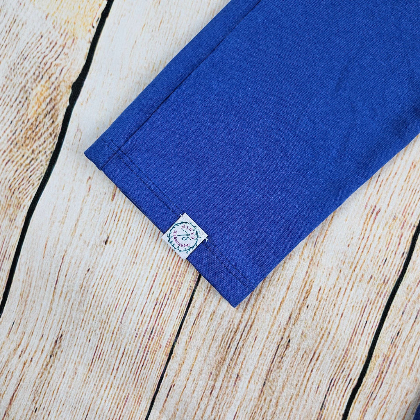 Sweathose Uni blau mit Taschen