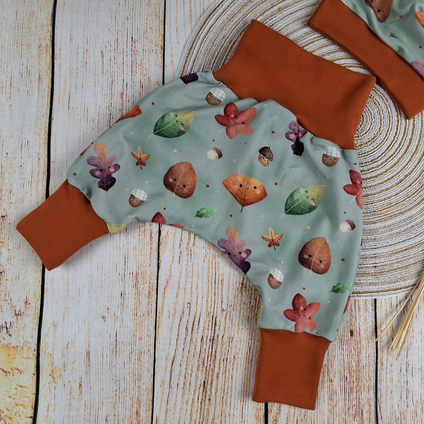 Newbornset Herbstblätter Gr. 56/62