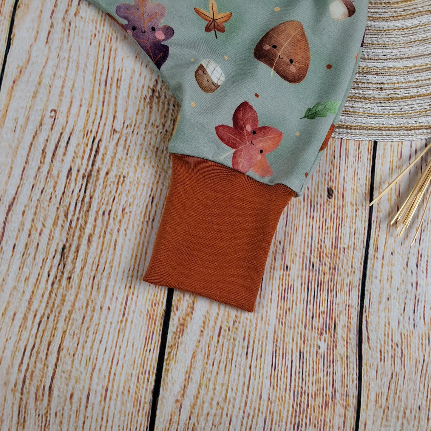 Newbornset Herbstblätter Gr. 56/62