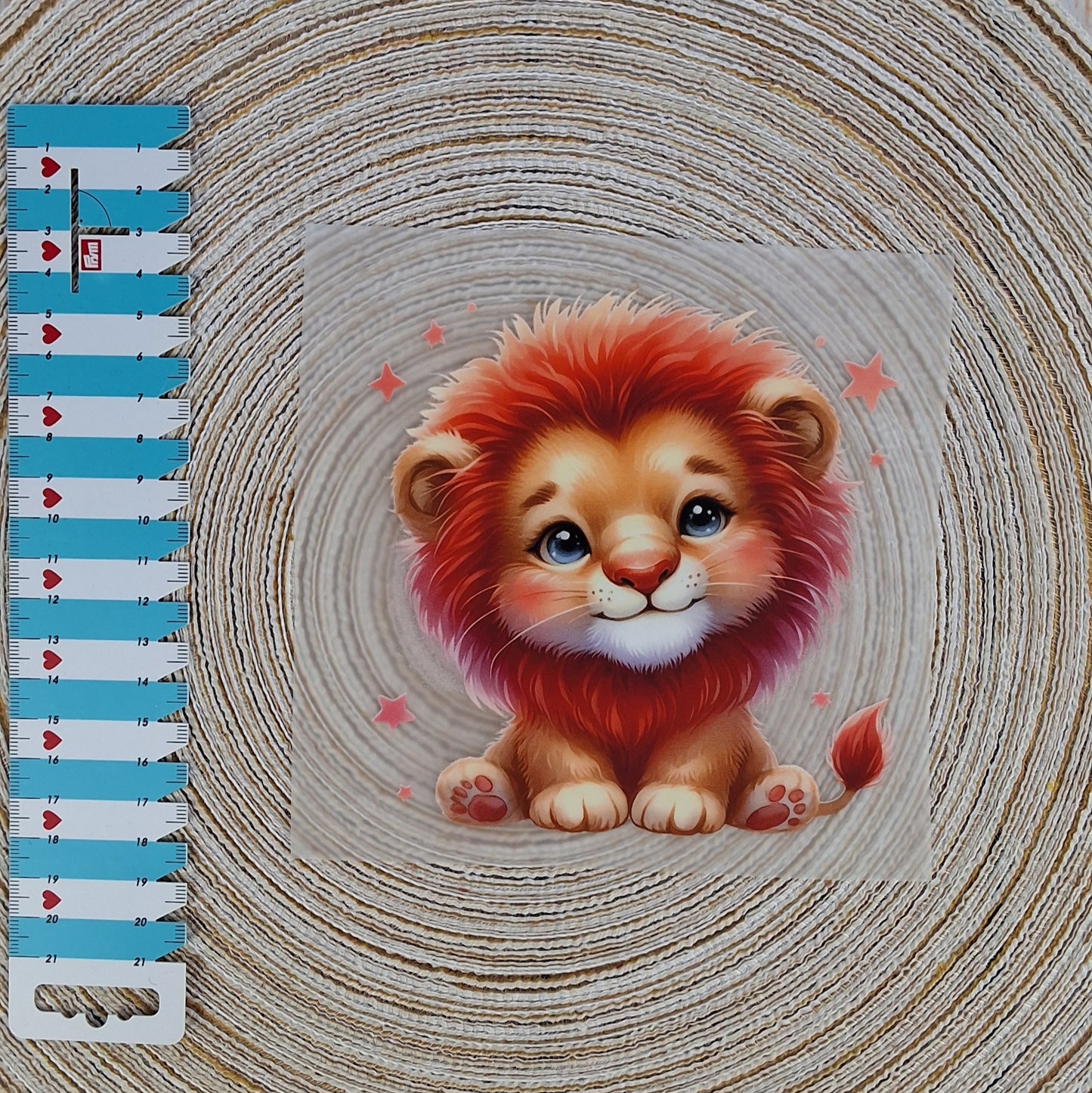 Bügelbild "Kleiner Löwe"