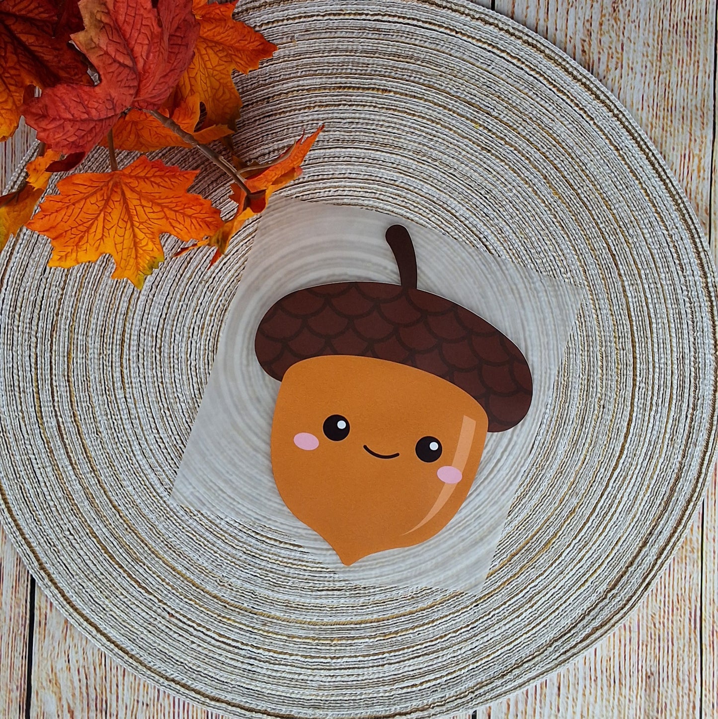 Bügelbild "Eichel"