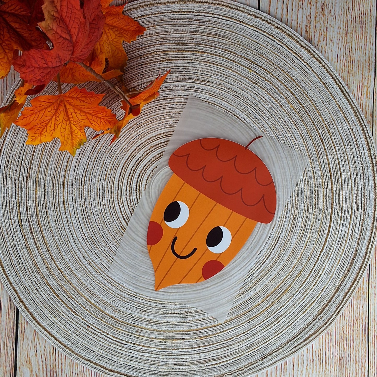 Bügelbild "Eichel"
