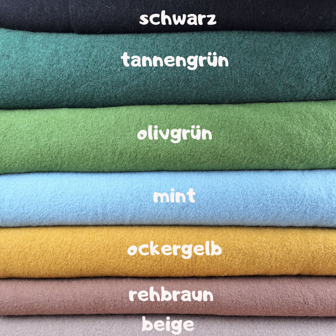 Handgemachte Walkhose aus 100% Schurwolle