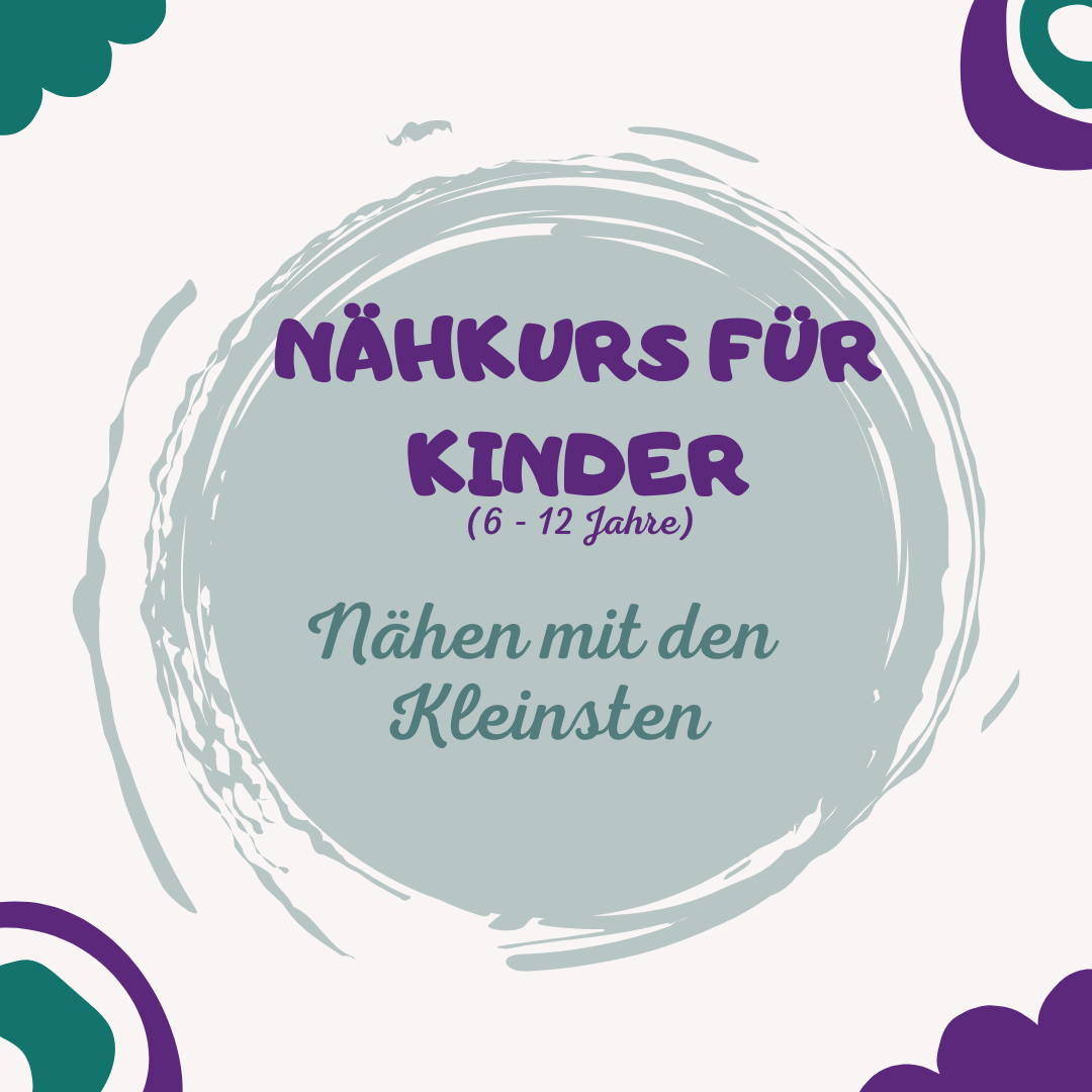 Nähkurs für Kinder - Nähen mit den Kleinsten