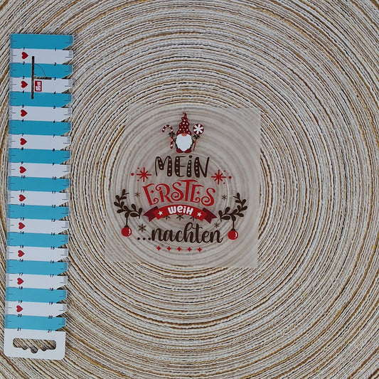 Bügelbild "Mein Erstes Weihnachten" (Wichtel)