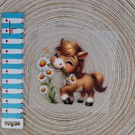 Bügelbild "Kleines Pferd"
