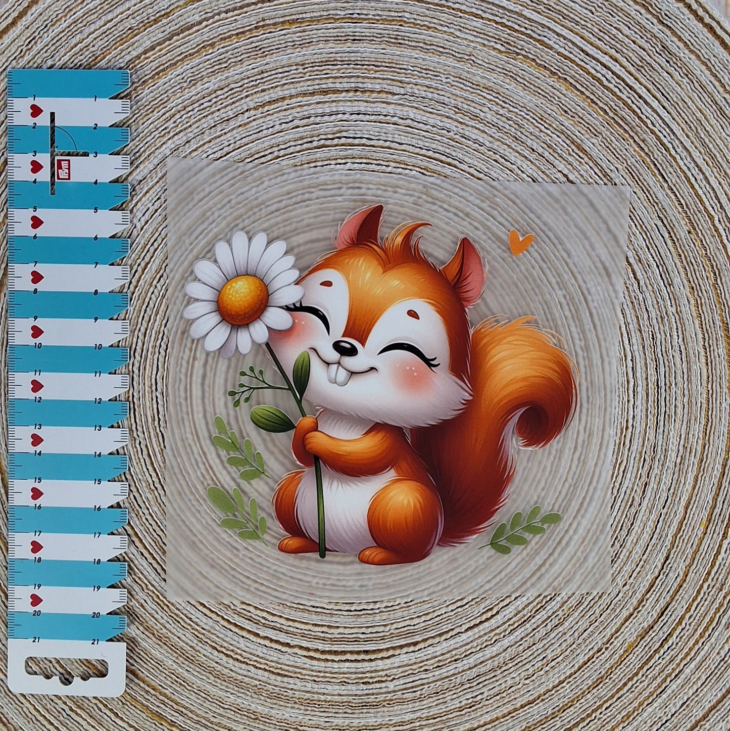 Bügelbild "Eichhörnchen"