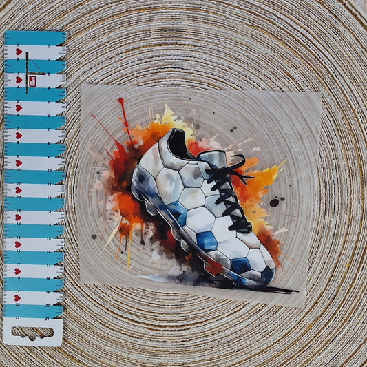 Bügelbild "Fußballschuh"