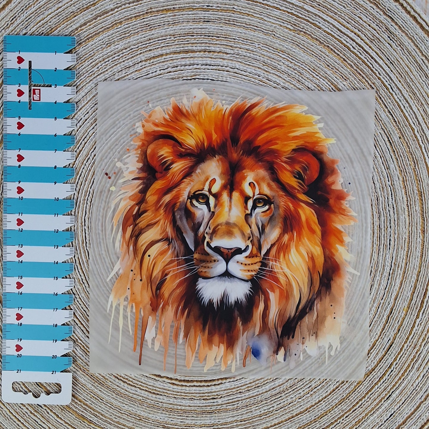 Bügelbild "Löwe"