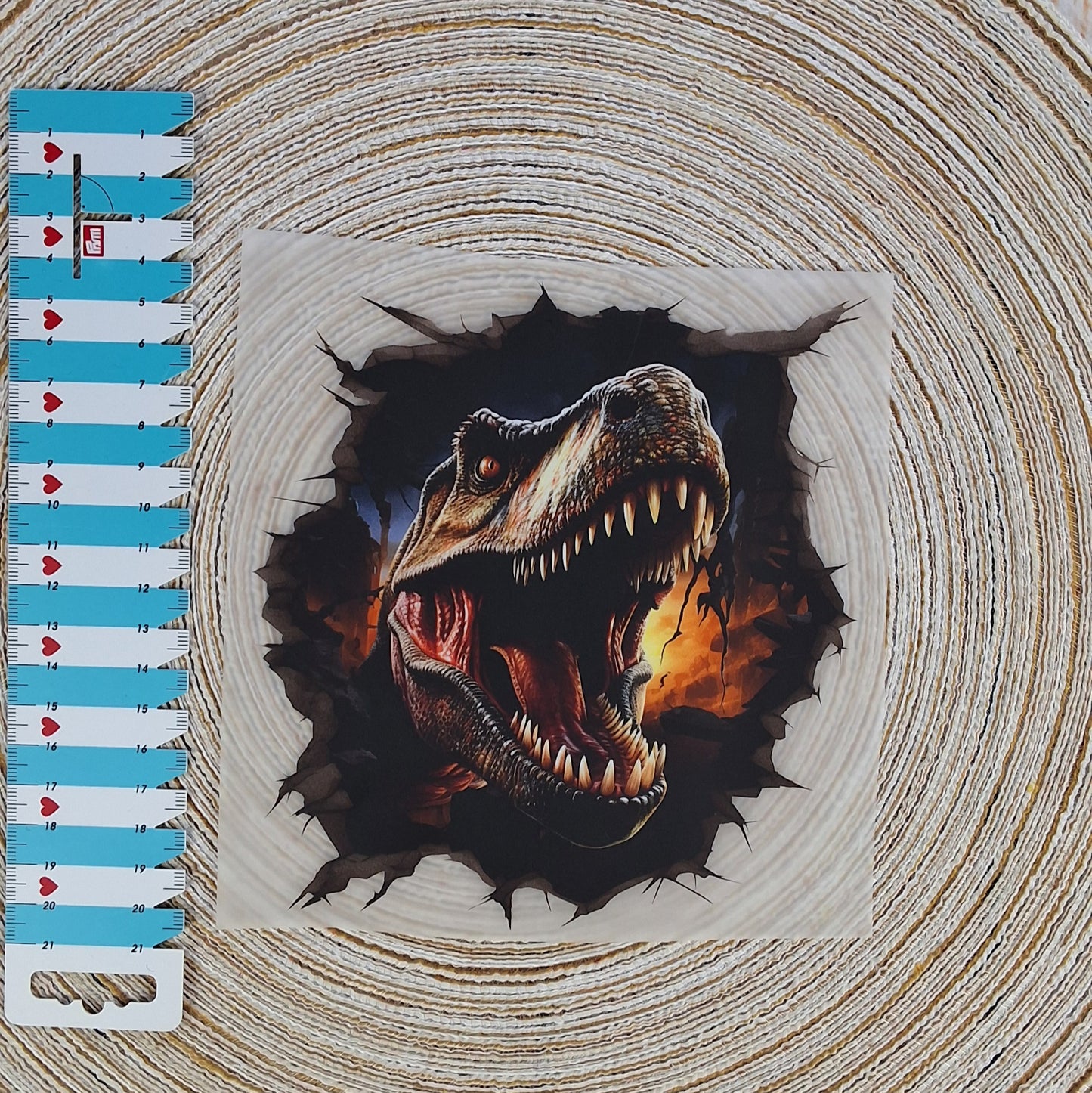 Bügelbild "T-Rex"