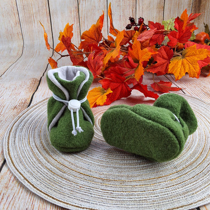 Walkschuhe, Babypuschen, Walk-Boots, warme Babyschuhe Gr. 19/20