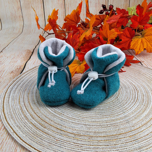 Walkschuhe, Babypuschen, Walk-Boots, warme Babyschuhe Gr. 17/18