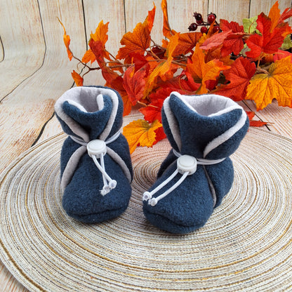 Walkschuhe, Babypuschen, Walk-Boots, warme Babyschuhe Gr. 17/18