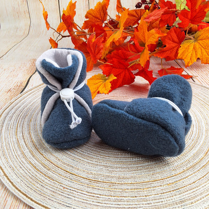 Walkschuhe, Babypuschen, Walk-Boots, warme Babyschuhe Gr. 17/18