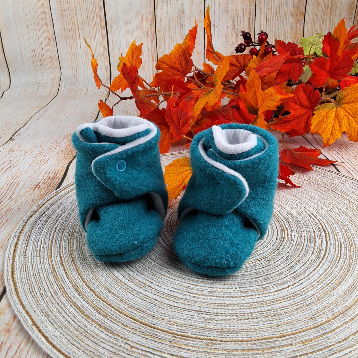 Walkschuhe, Babypuschen, Walk-Boots, warme Babyschuhe Gr. 17/18