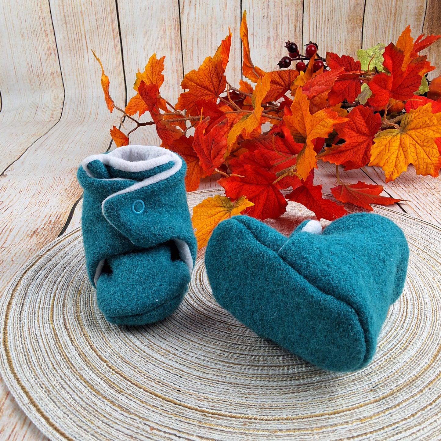 Walkschuhe, Babypuschen, Walk-Boots, warme Babyschuhe Gr. 17/18