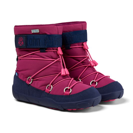 Affenzahn Schneestiefel Vegan Snowy Flamingo