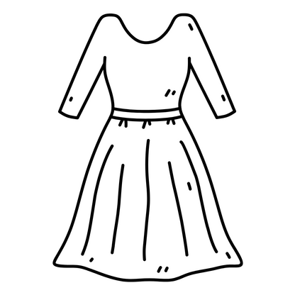 Jerseykleid Damen - individuell - Gr. 32 bis 54