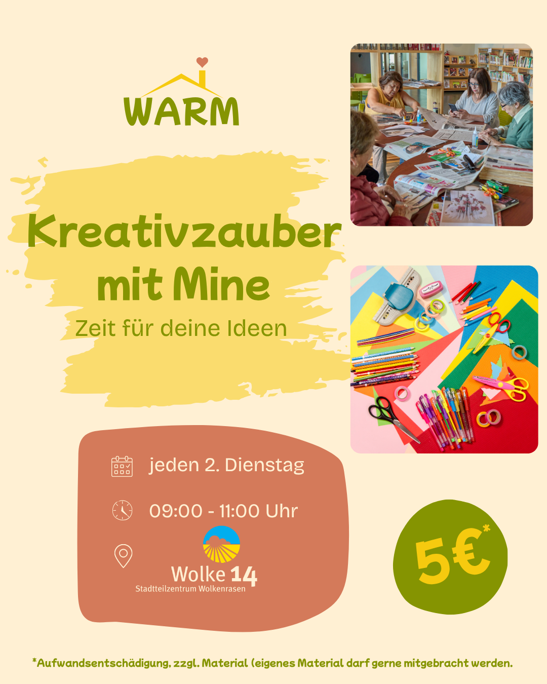 Kreativzauber mit Mine - Offener Treff