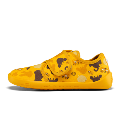 Affenzahn Hausschuh Baumwolle Movy Tiger
