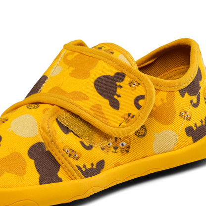 Affenzahn Hausschuh Baumwolle Movy Tiger