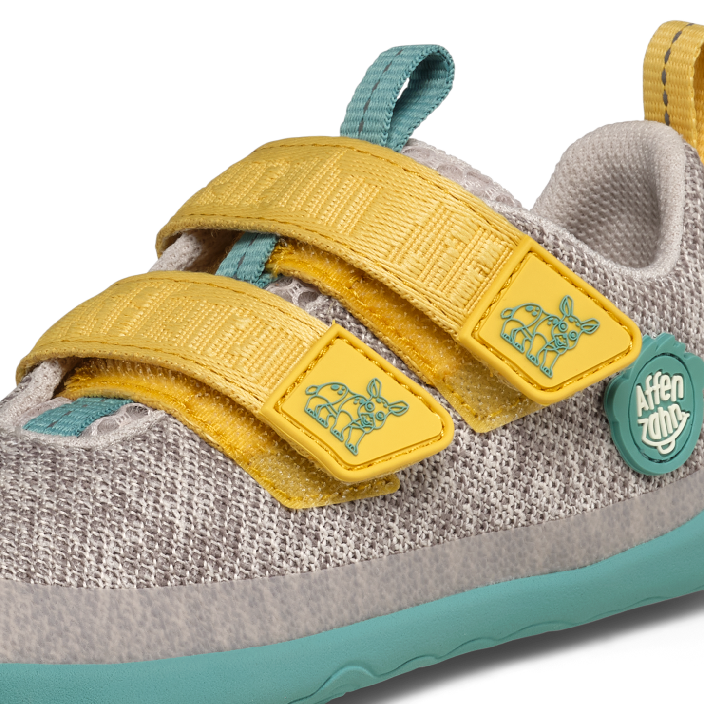 Affenzahn Barfußschuh Knit Happy Nashorn