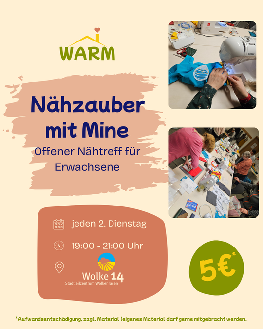 Nähzauber mit Mine - offener Nähtreff