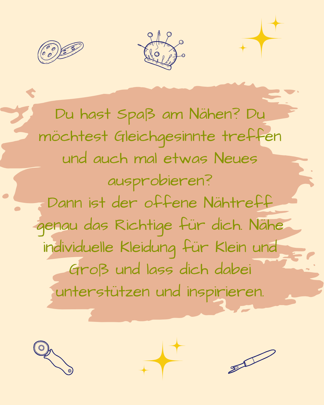 Nähzauber mit Mine - offener Nähtreff