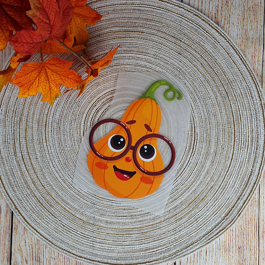Bügelbild Kürbis