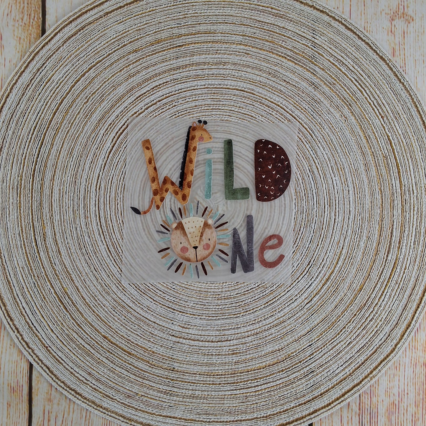 Bügelbild "Wild One"