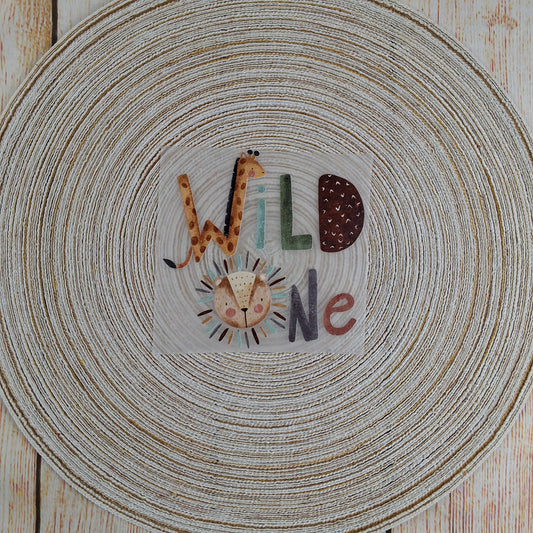 Bügelbild "Wild One"