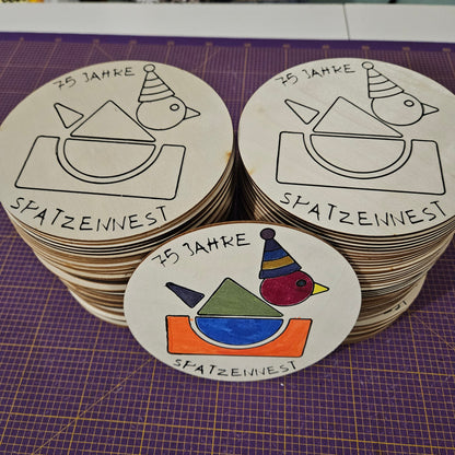 Individuelle Plottdesigns und Veredelung