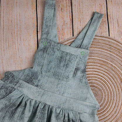 Latzkleid - individuell - Gr. 74/80 bis 158/164